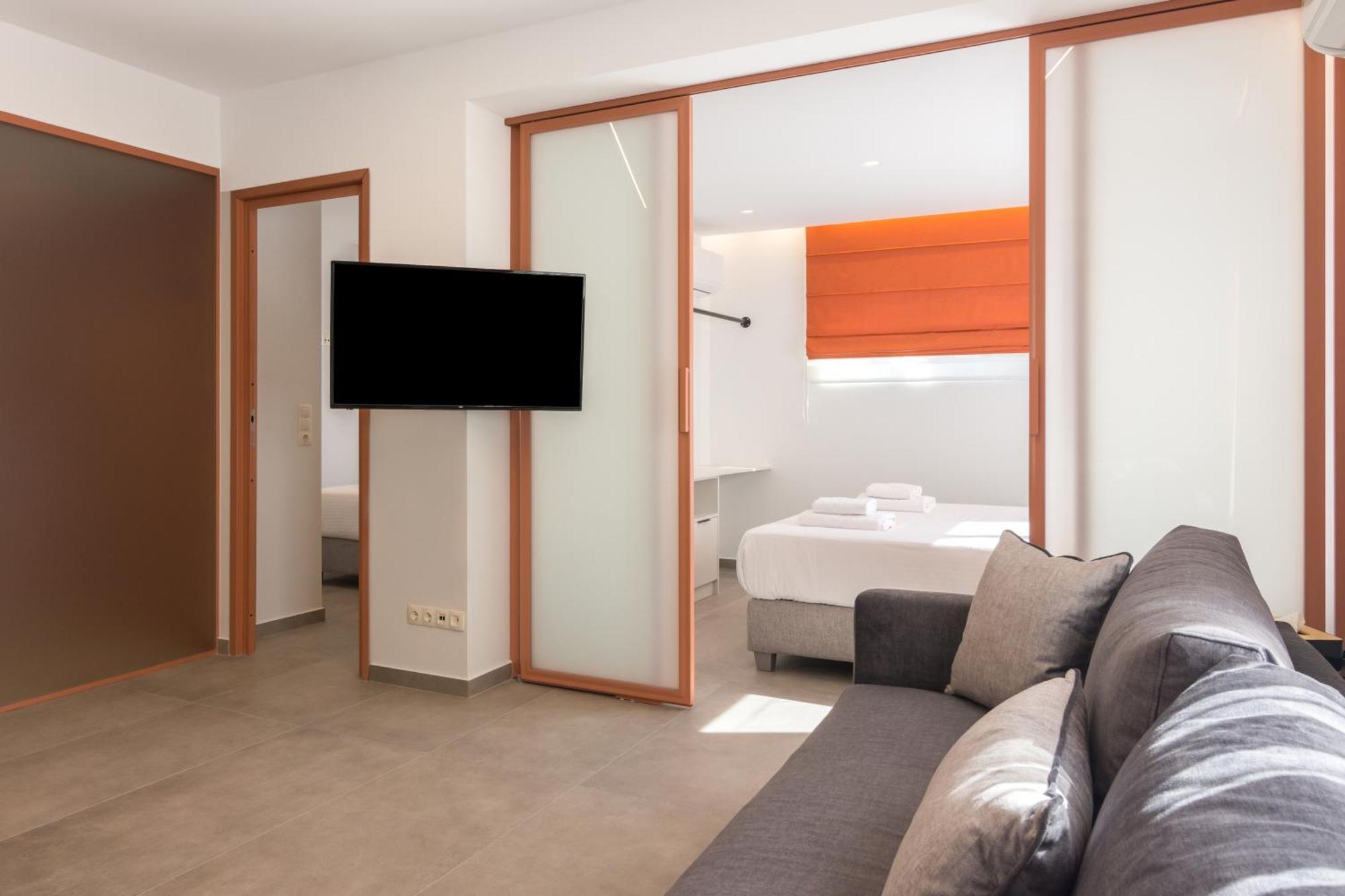 Athens Theatrou Apartments Rum bild